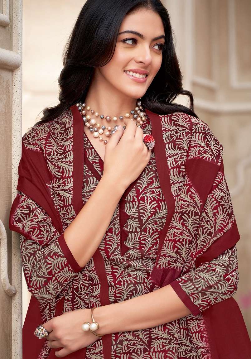 mfc Pashmina Vol-19 series 1901-1912 Pure Heavy Cotton wholesale suit