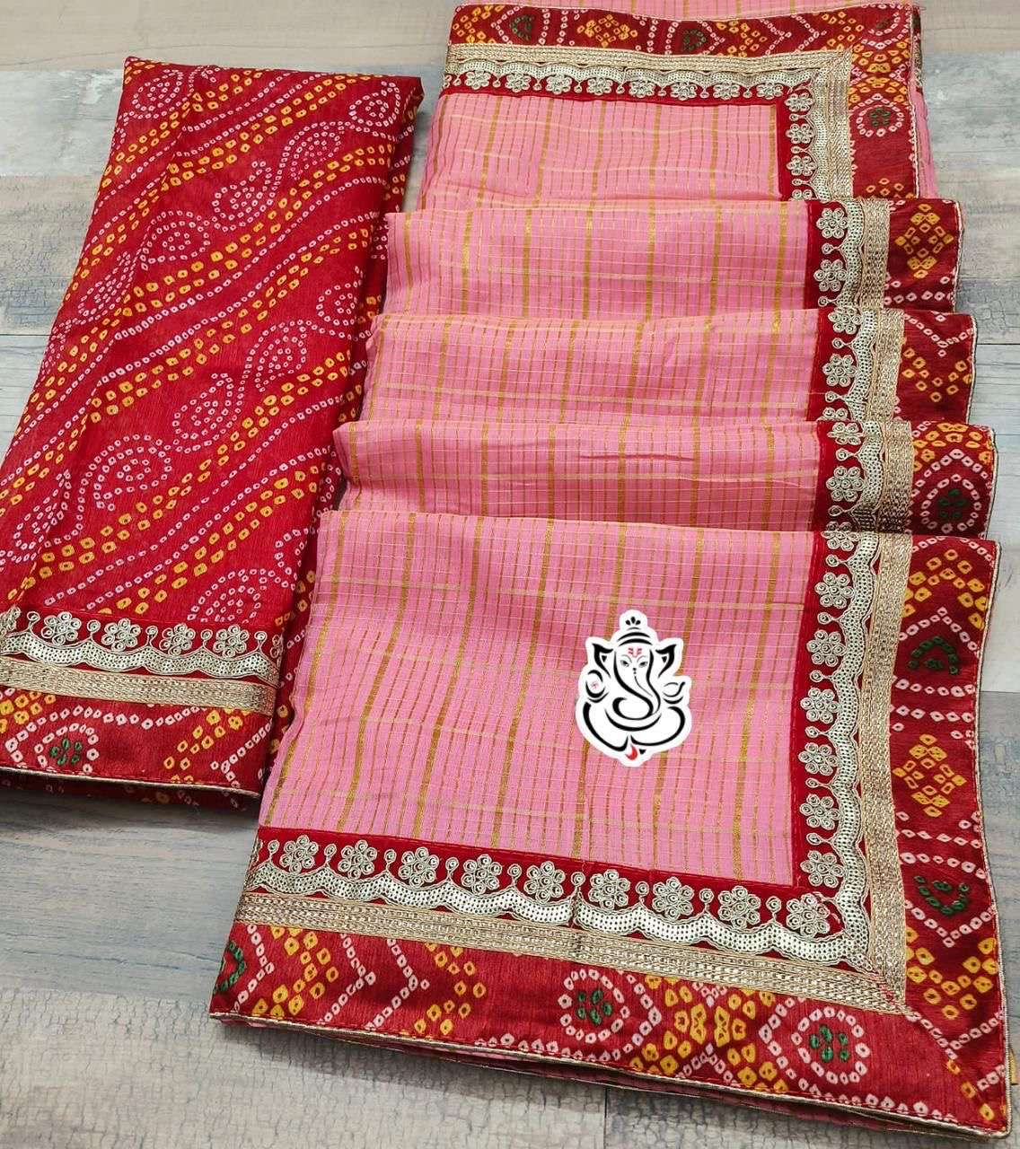 Ms brand mandal designer cotton silk wholesale saree