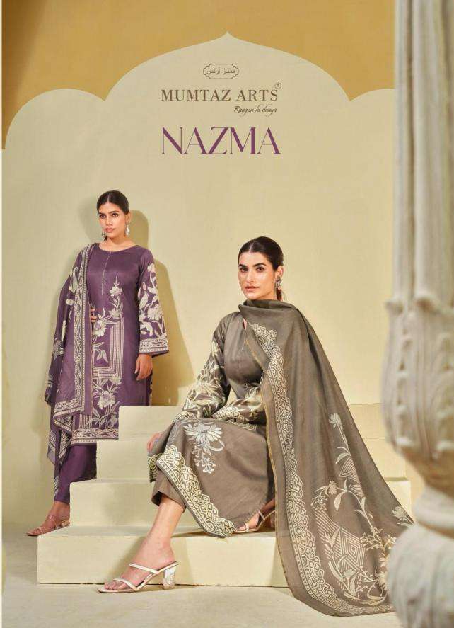 Mumtaz arts nazma series 5201-5206 jam wholesale suit