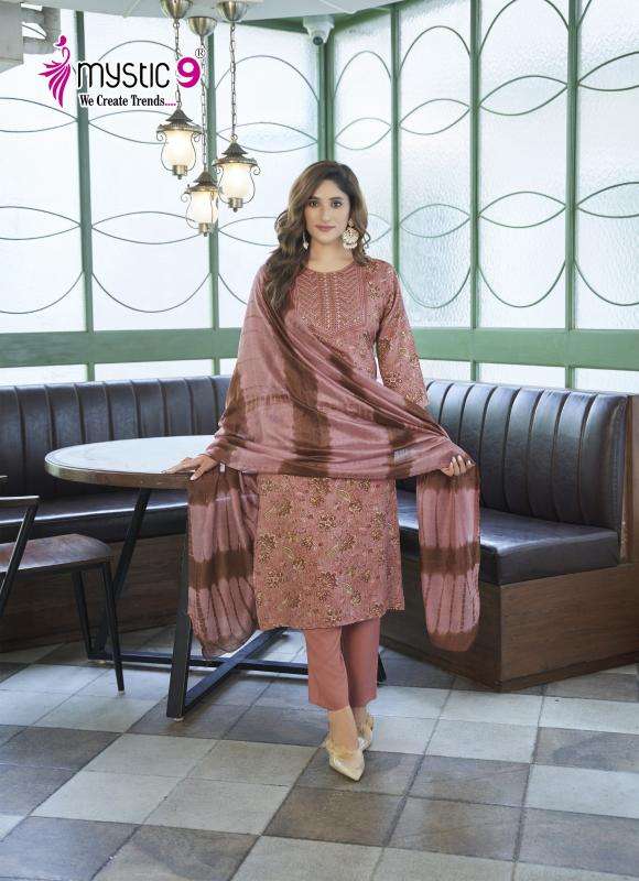 Mustic9 Sabri vol 5  series 5001-5004 rayon wholesale suit
