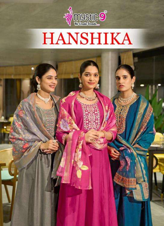 mystic9 hansika vol 1 series 1001-1008 GADHVAL wholesale suit 