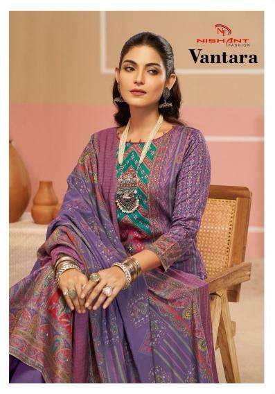 Nishant fashion vantara series 105001-105008 jam silk wholesale suit
