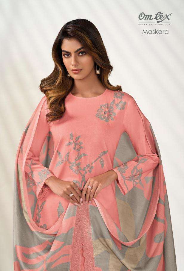 omtex maskara series 7471 lawn cotton wholesale suit 