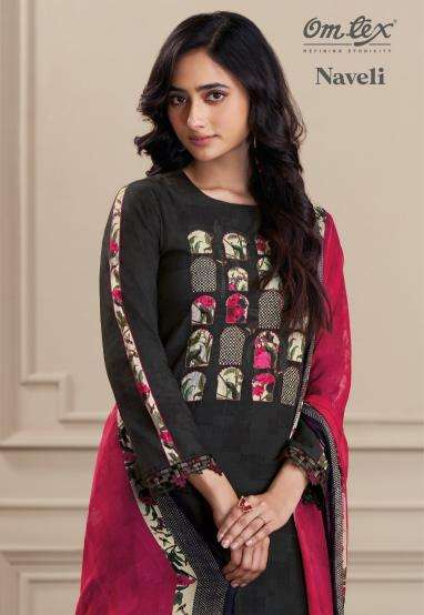 Omtex naveli series 7251 lawn wholesale suit