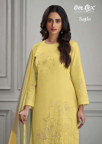 Omtex sajda series 7271 lawn cotton wholesale suit