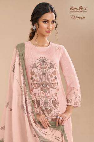 omtex shireen linen butti wholesale suit 