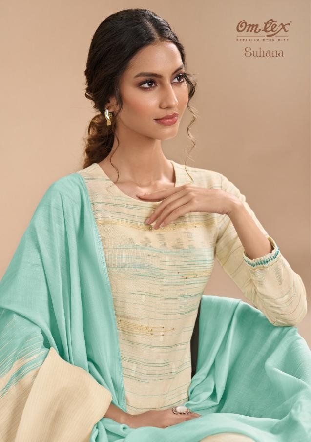 omtex suhana series 7531  linen wholesale suit