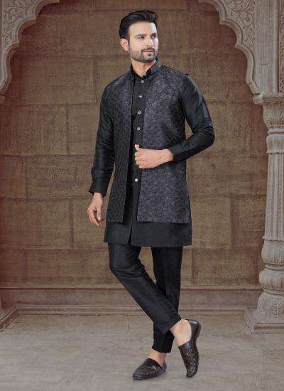 Outluk Vol 135 series 135001-1350085 Jacquard modi jacket Kurta Pyjama Wholesale Price