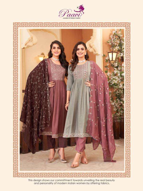 paavi ankita vol 3 series 3001-3008 heavy Roman wholesale suit 