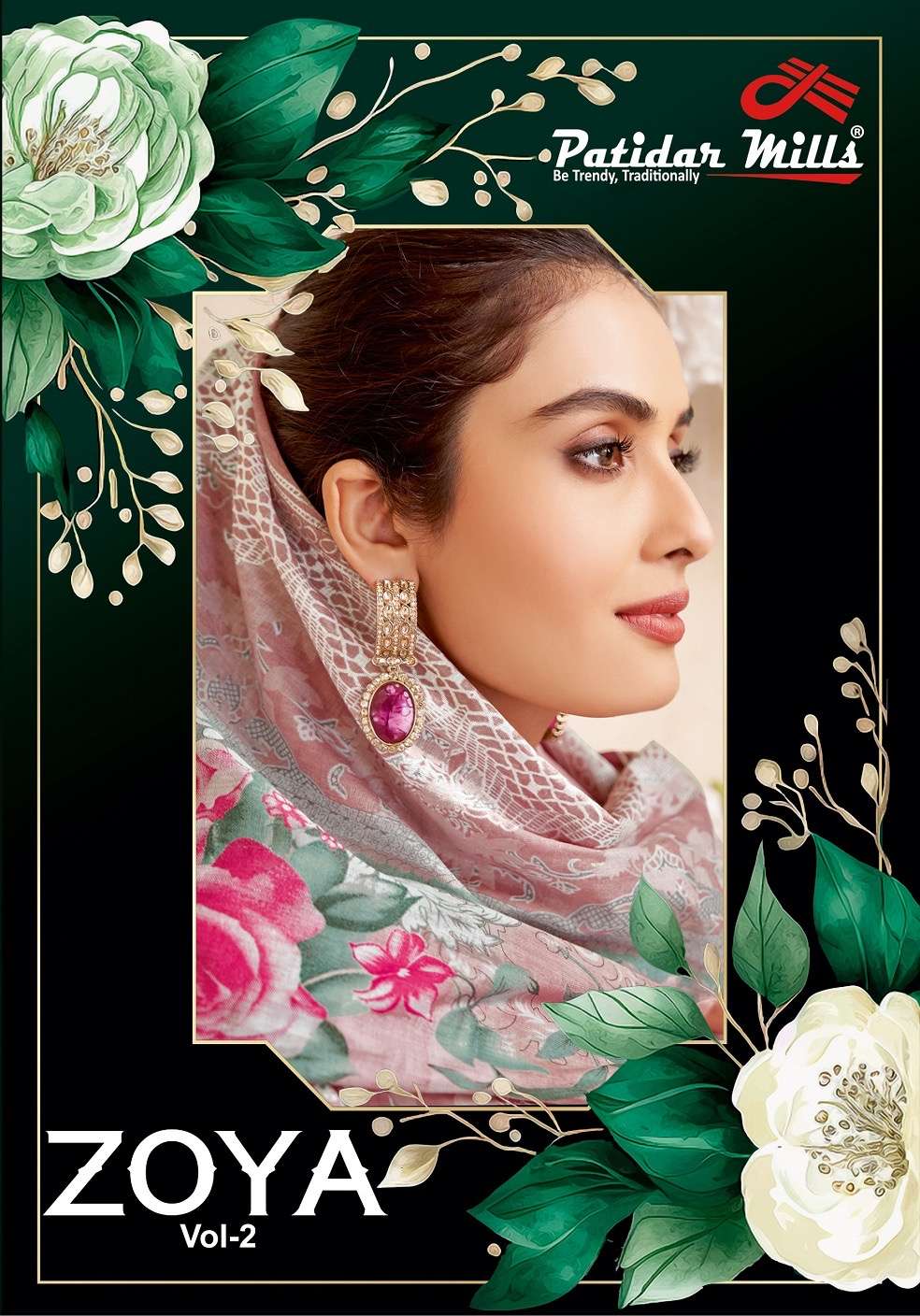 Patidar zoya vol 2 series 2001-2008 cotton wholesale suit