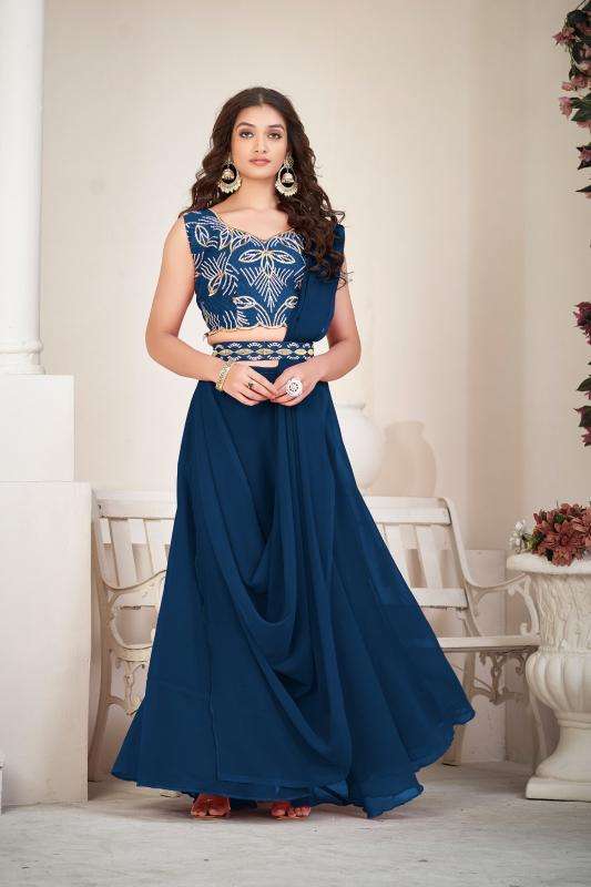 Pr 9star fashion sana georgette wholesale lehenga