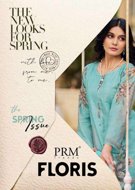 prm trendz floris series 12081-12088 lawn cotton wholesale suit 