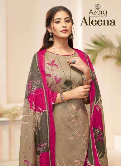 radhika azara aleena series 52001-52004 jam cotton wholesale suit