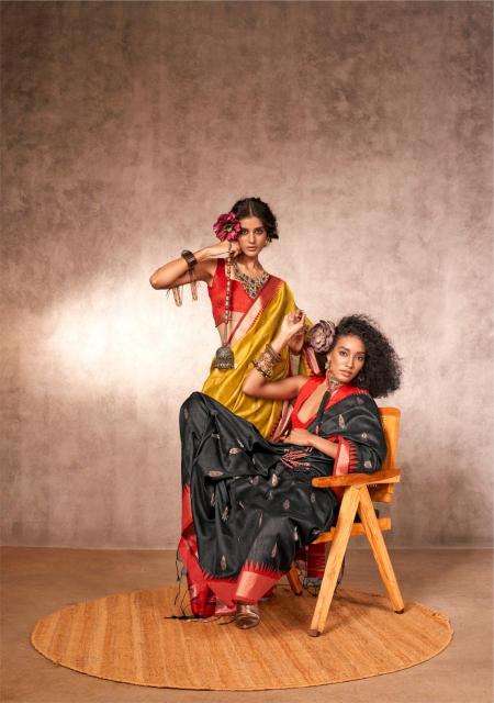 rajtex kadiyal silk series 412001-412006 Handloom Bhagalpuri Silk wholesale saree