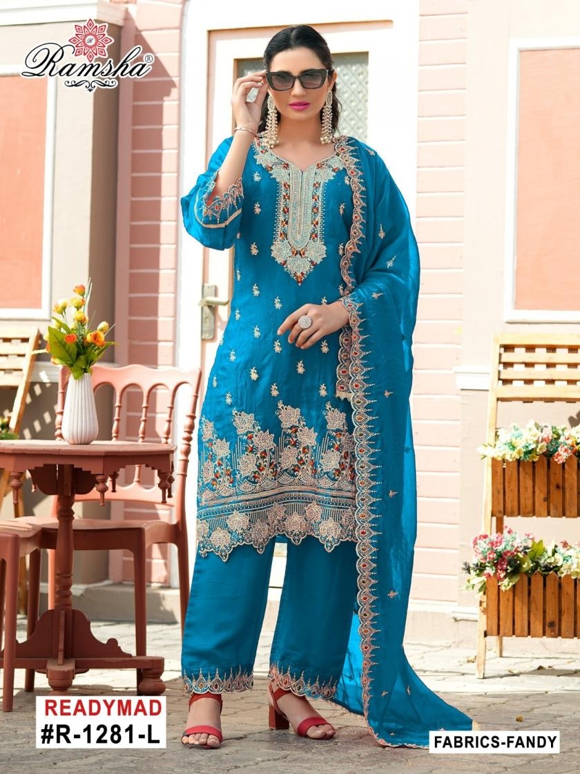 ramsha r 1281 nx FANDY wholesale readymade suit
