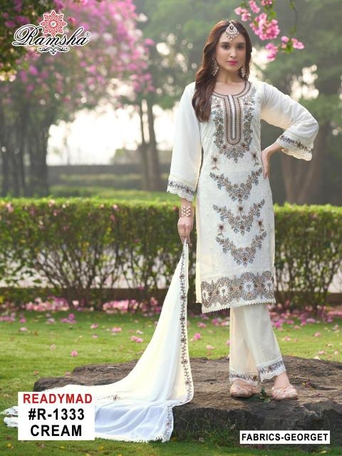 ramsha r 1333 nx georgette wholesale suit 