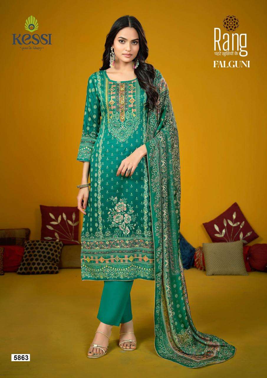 Rang falguni series 5861-5864 jam silk wholesale suit