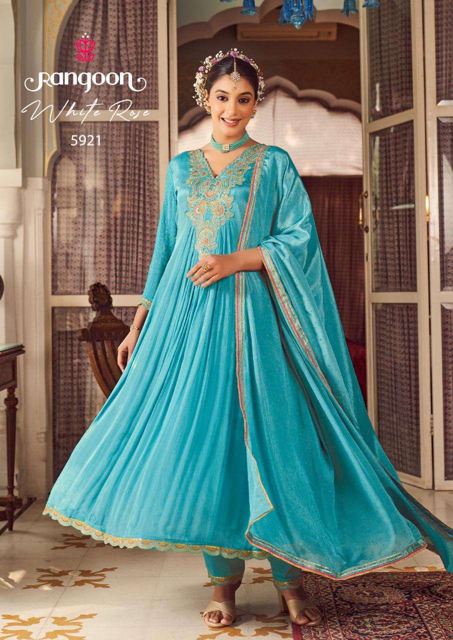rangoon whiterose series 5921-5924 chinon readymade suit