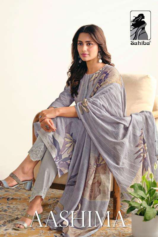 sahiba aashima lawn cotton wholesale suit 