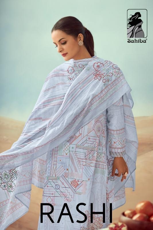 sahiba rashi PURE HEAVY COTTON LAWN wholesale suit