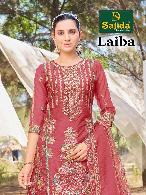 sajida laiba vol 1 series 1043 ORANGZA wholesale suit 