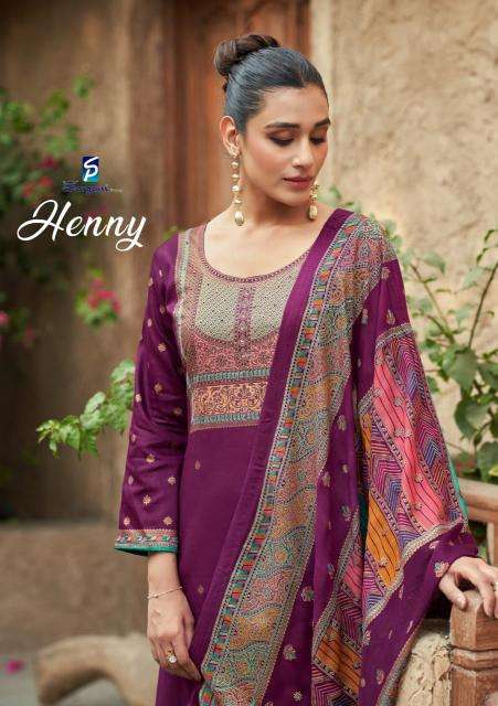 Sargam henny series 2633 jam print wholesale suit