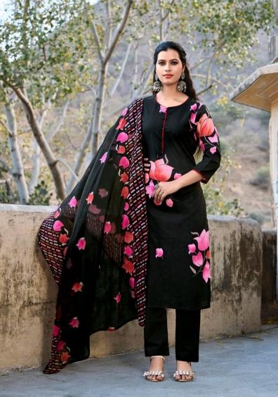 sbs fashion preesha series 6284-6287 camric cotton wholesale suit 