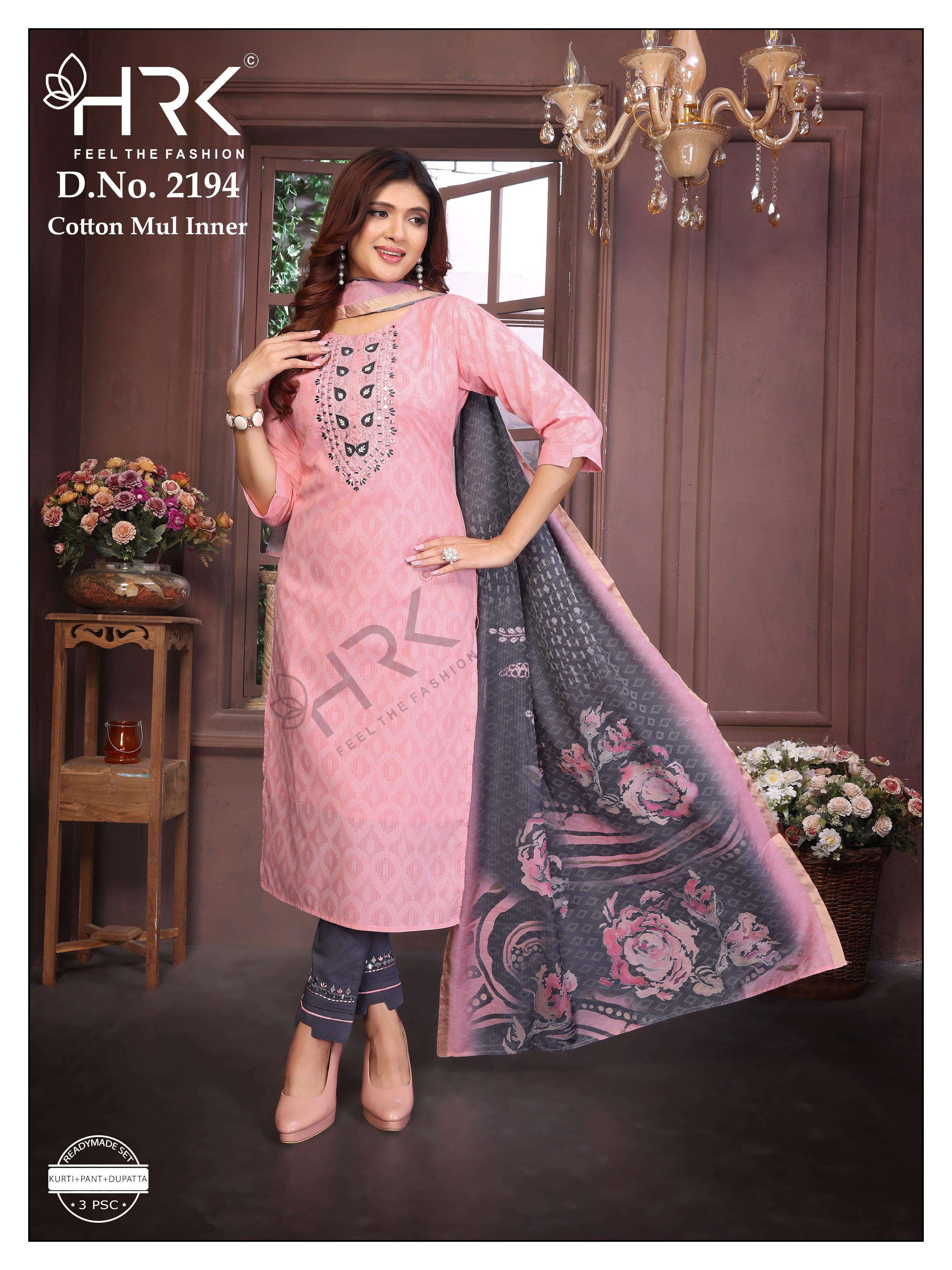 series 2190 Reyon Slub Strip with Exclusive Hand Work wholesale suit 