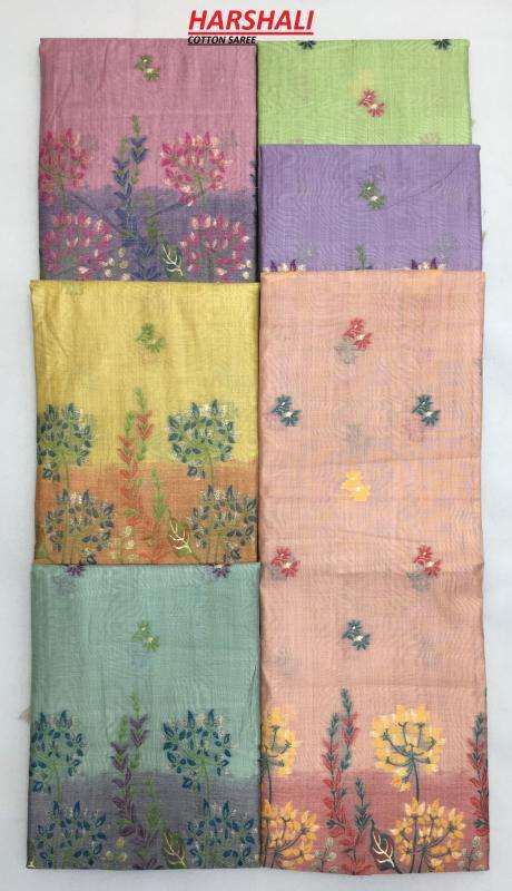 shakunt harshali cotton wholesale saree