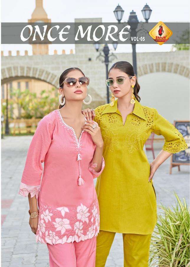 shruti once more vol 5 cotton viscose flex wholesale -co-ord-sets