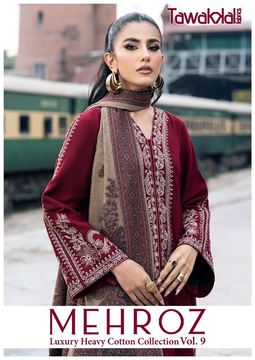 Tawakkal mehroz vol-9 series 81-90 cotton wholesale suit