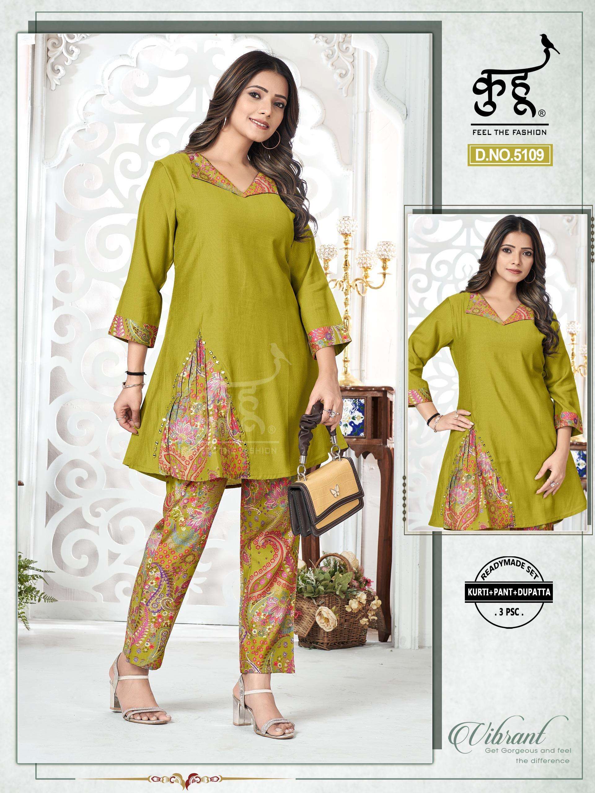 Vatican Co-ord Set Designer Pattern & Value Additions