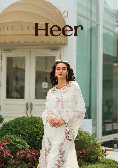 vazi fashion heer series 1001-1004 COTTON SIFLI WORK wholesale suit