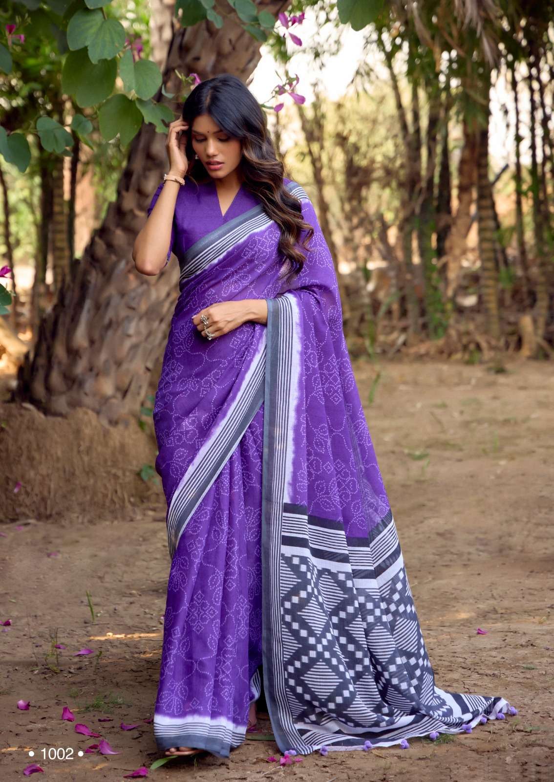 ?? ????? DARSHANA PURE LINEN wholesale saree
