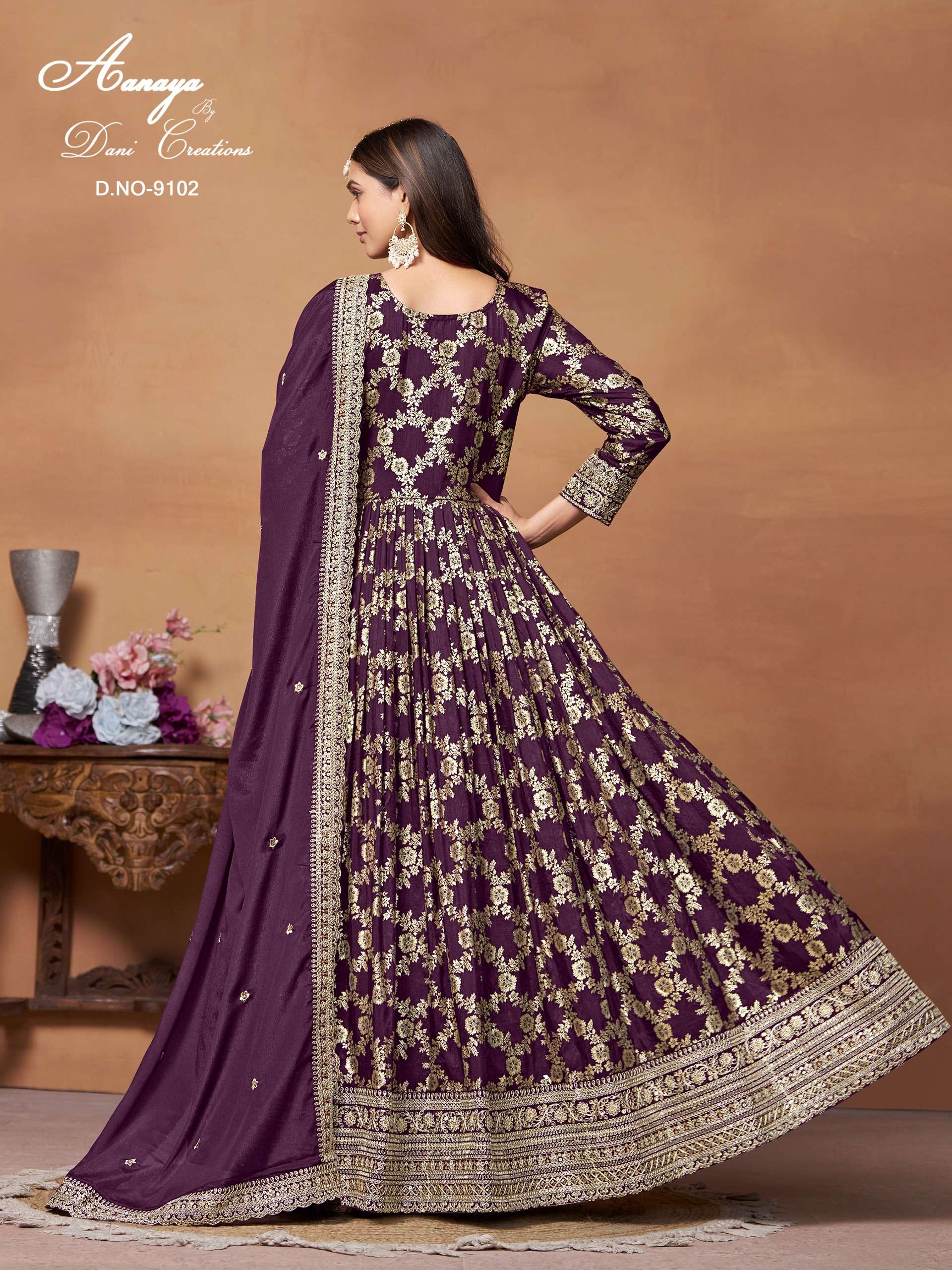 AANAYA VOL 191 Dola Jacquard wholesale suit 