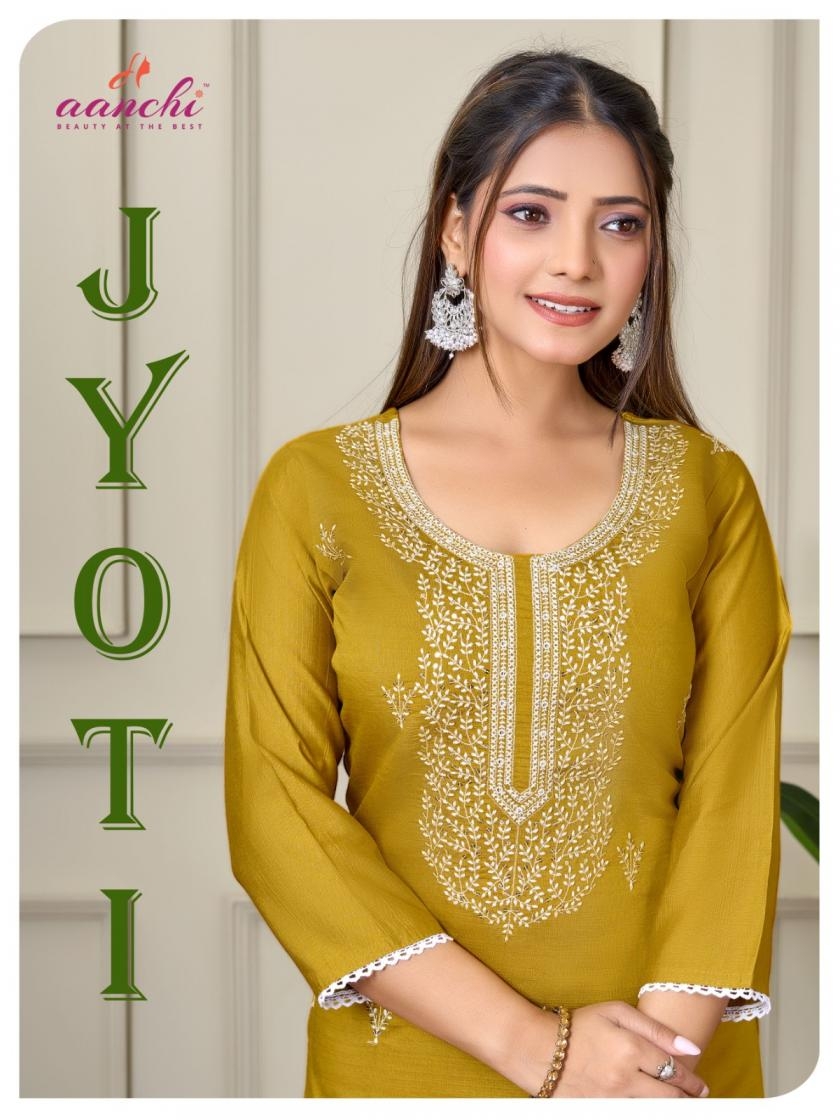 aanchi jyoti series 01-06 vatican wholesale kurti 