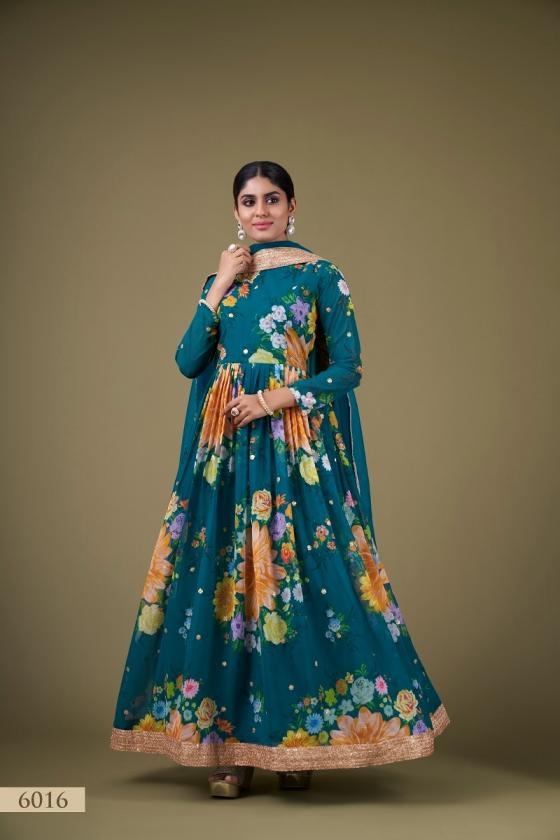 aawiya floral vol 1 6016 fox georgette wholesale suit 