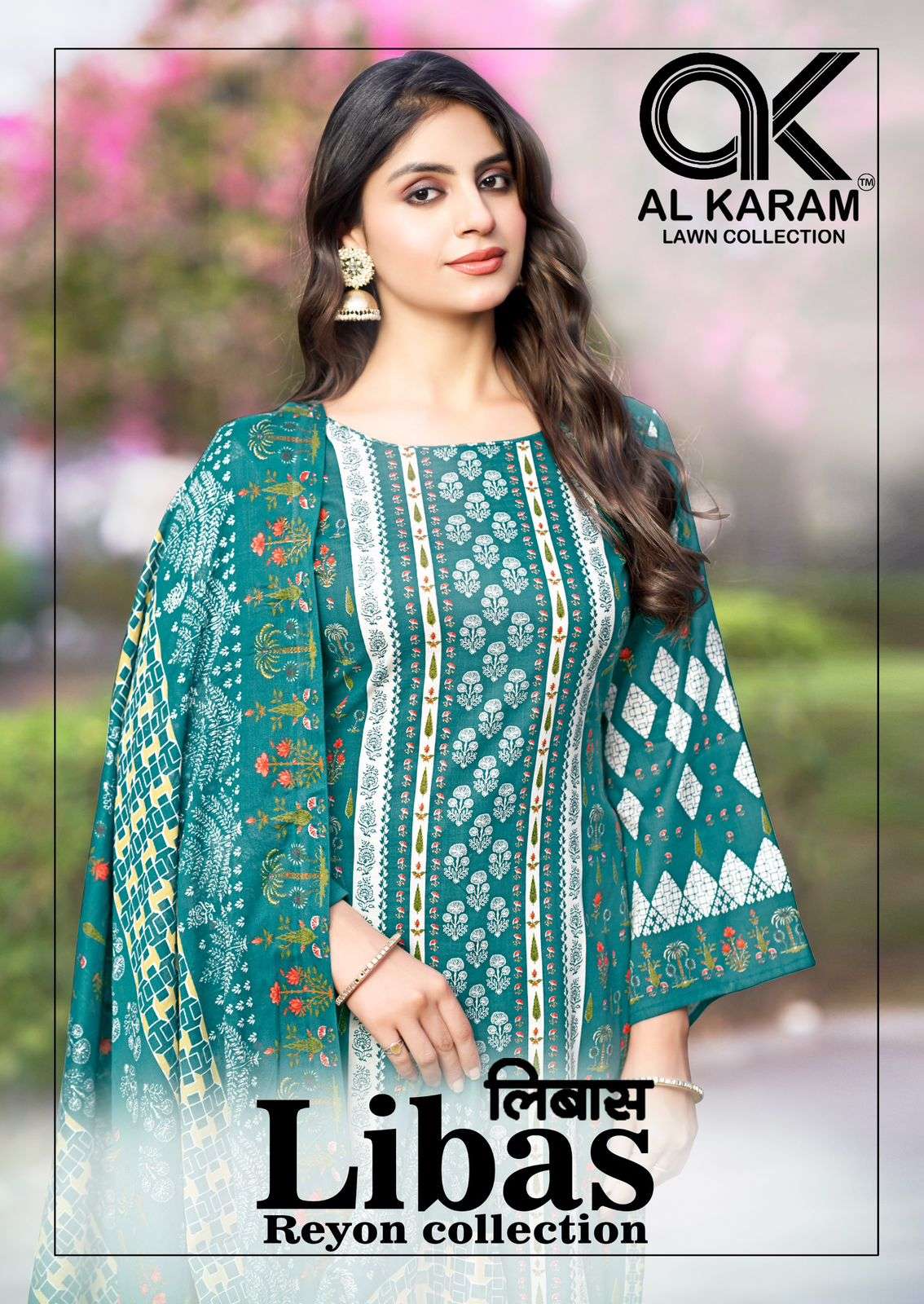 Alkaram Libas Vol-01 series 1001-1006 Pure Viscose Rayon wholesale suit 