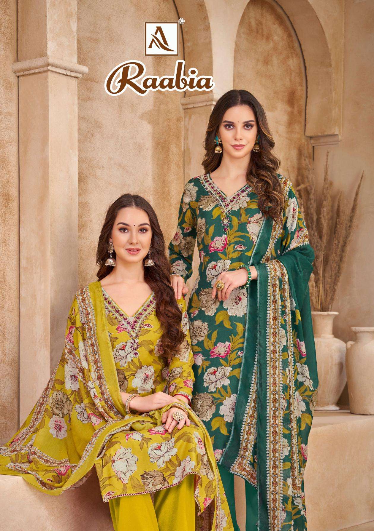 alok suit raabia series 1843001-1843004 muslin wholesale suit 