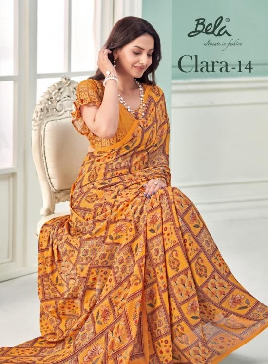 bela sarees clara 14 series 27108-27125 georgette wholesale saree