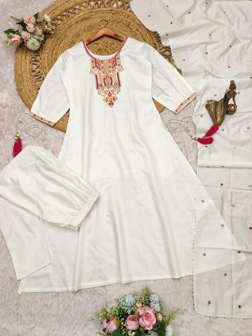 bt- 235 Premium Chanderi wholesale kurti 