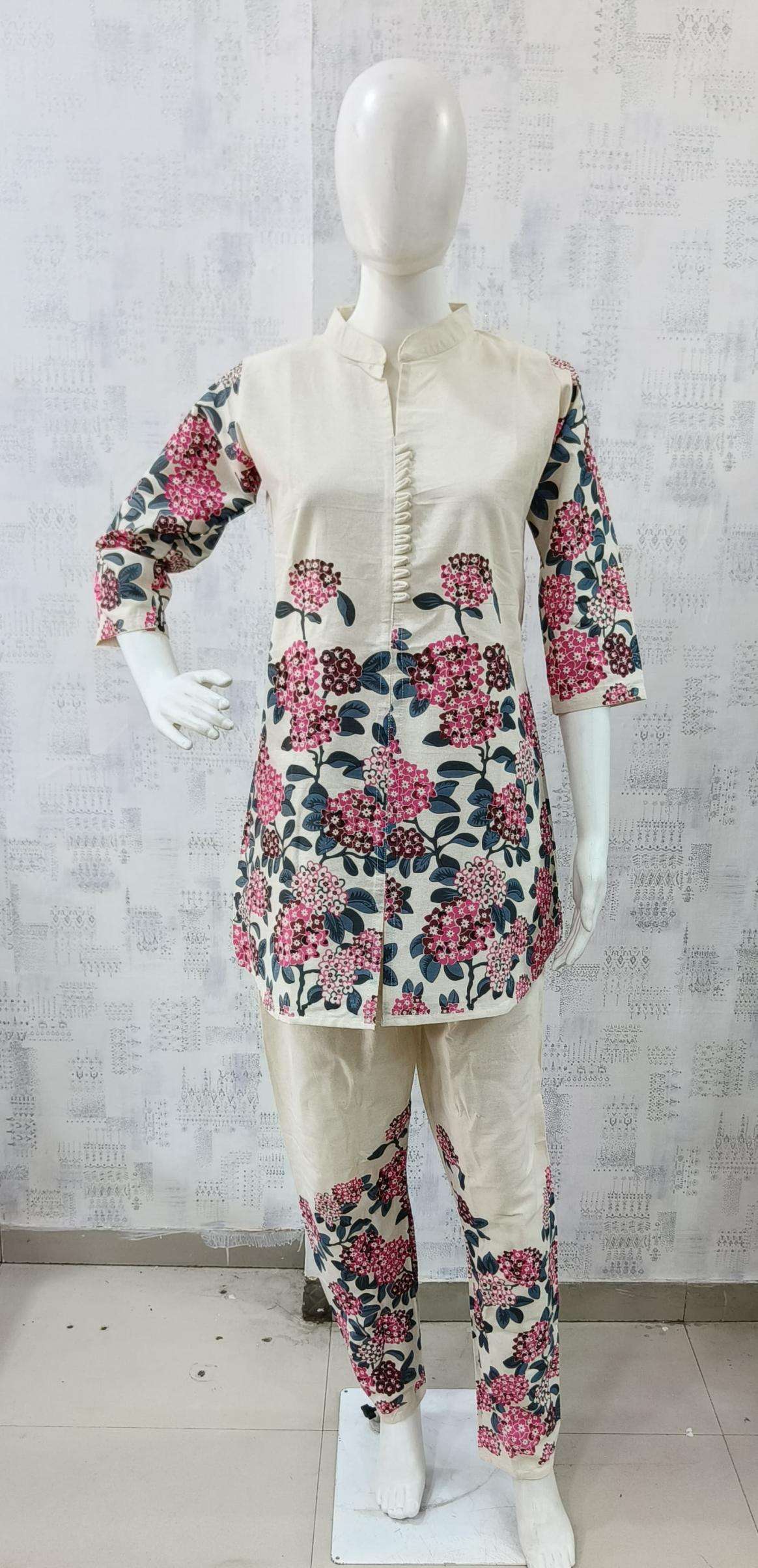 cotton flex readymade classic look combo co-ord sets for womens