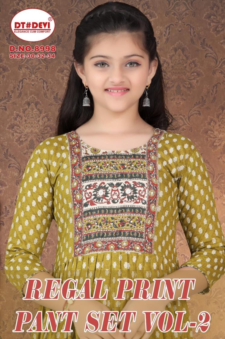 dt devi regal print pant set vol 2 8998 cotton wholesale suit 