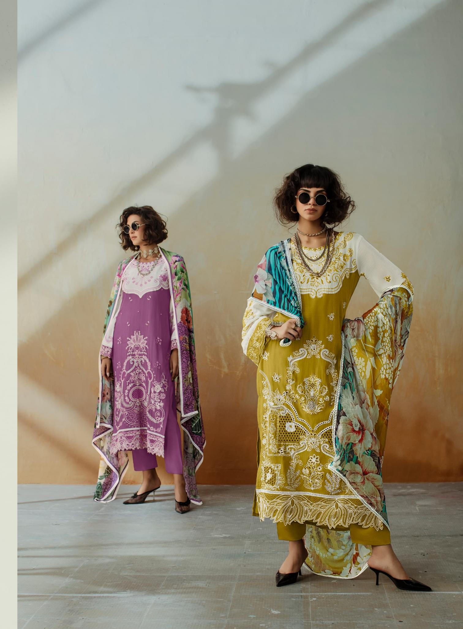 heer kimora chic vol 208 series 9641-9646 pure muslin suit 