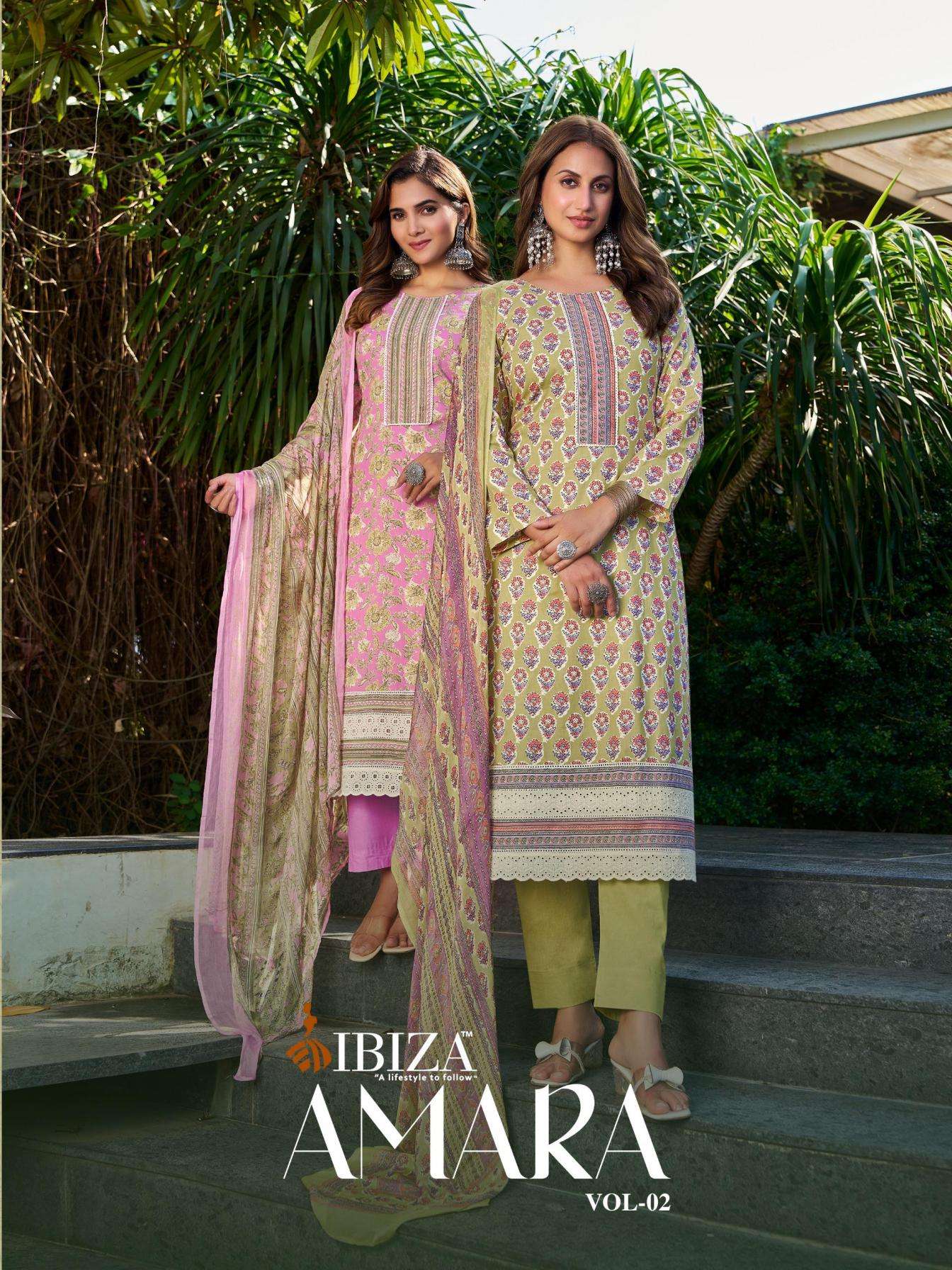 ibiza amara vol 2 series 15914-15919 cotton wholesale suit