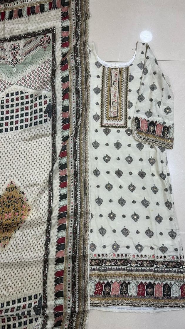 kaahn 5033 muslin fully stitch modern salwar kameez sets