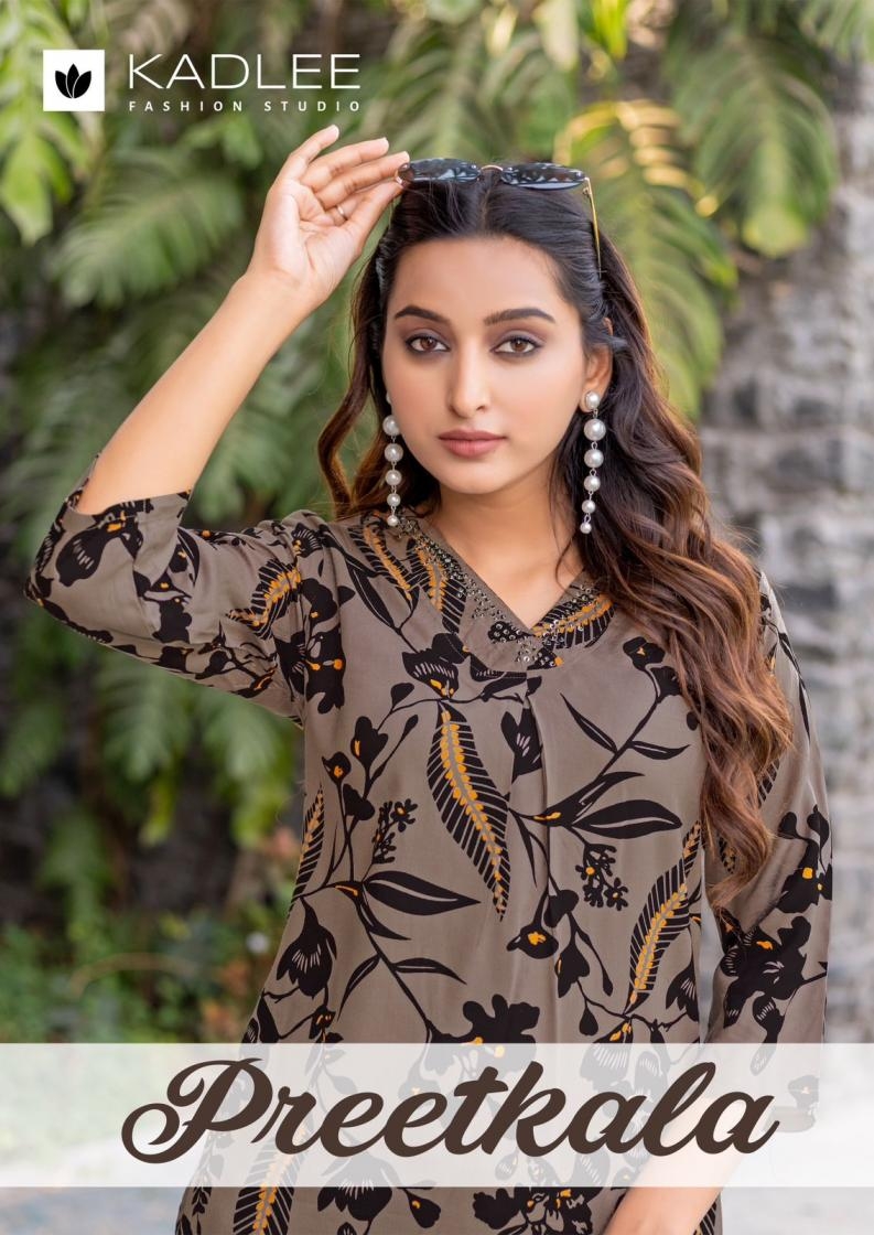 kadlee preetkala series 2001-2006 rayon wholesale co-ord sets