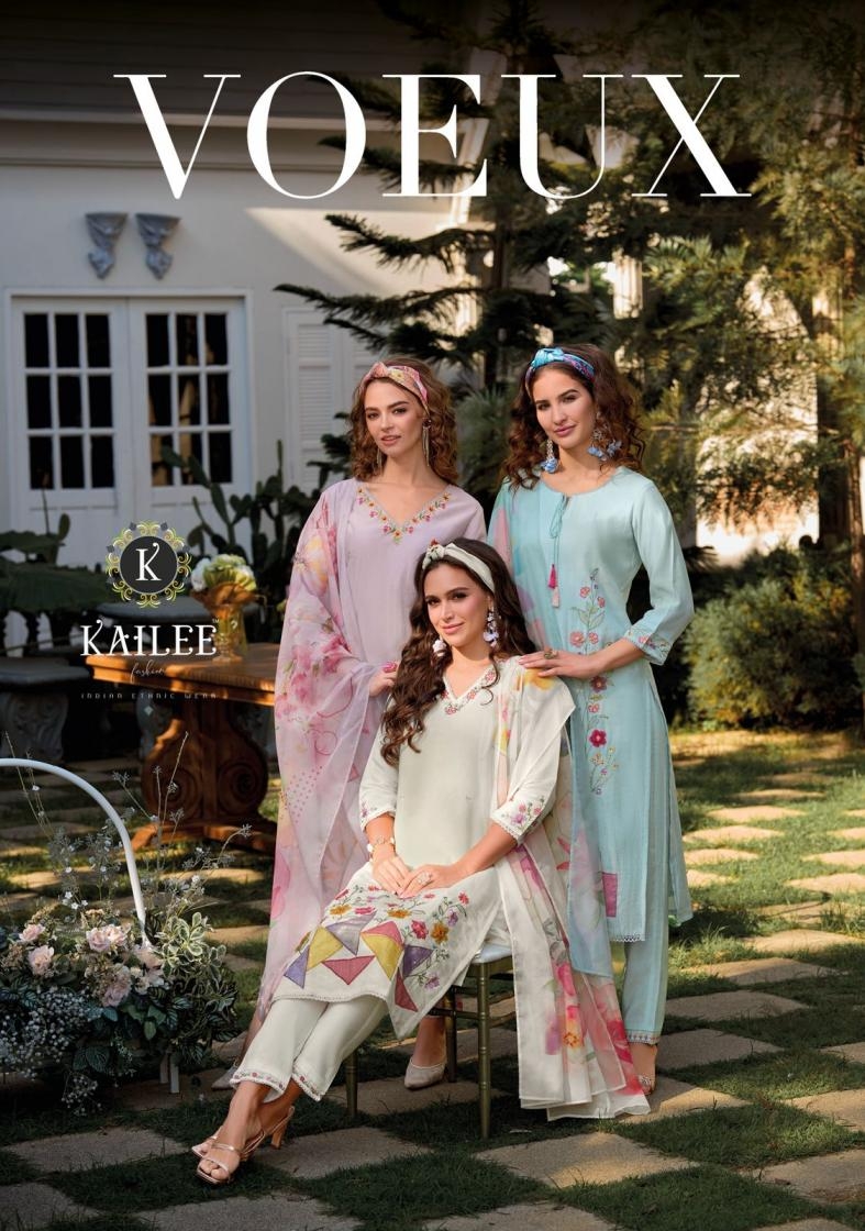 kailee fashion voeux series 43501-43503 PURE  VISCOUSE wholesale suit 