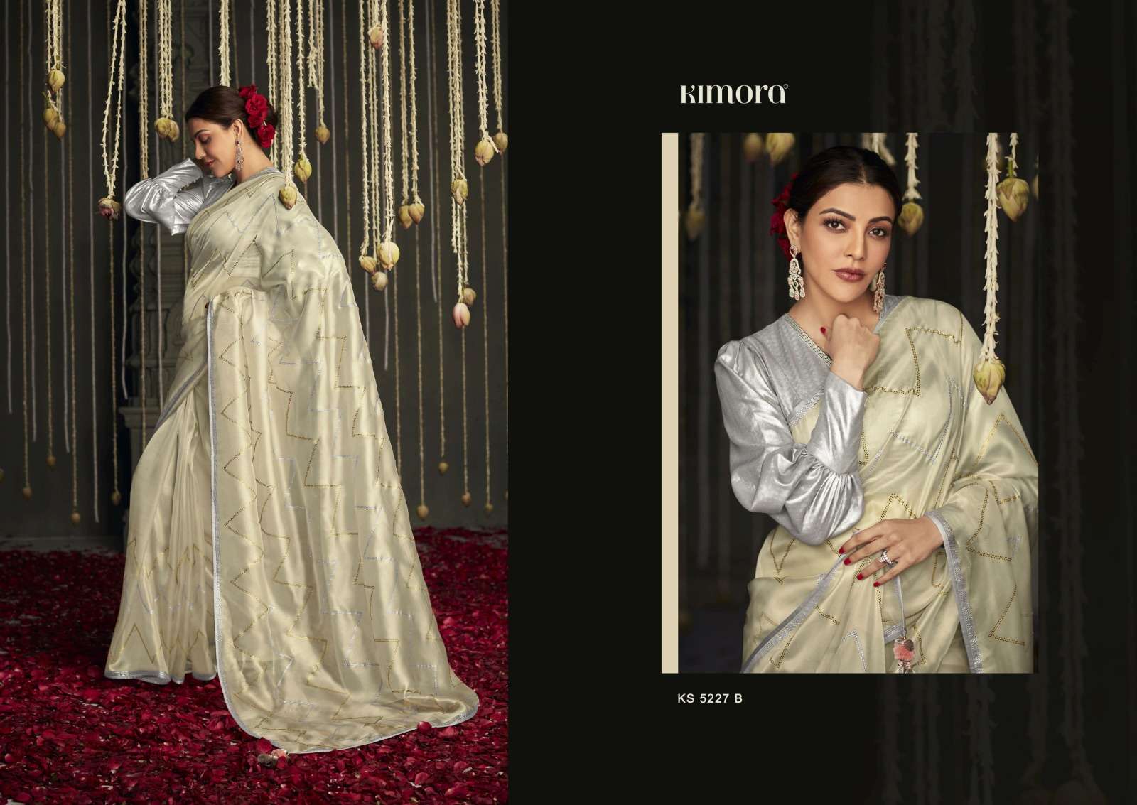 KIMORA HIT VOLUM PREMIUM FEBRIC WITH EMBROIDERY wholesale saree