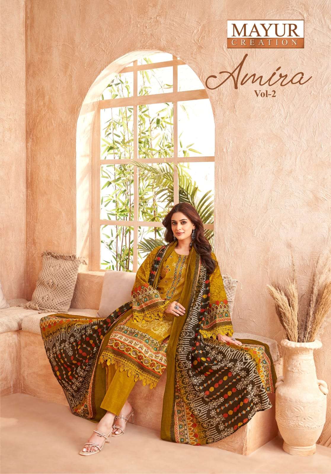 Mayur Amira Vol-02 series 2001-2008  Pure Cotton wholesale suit 